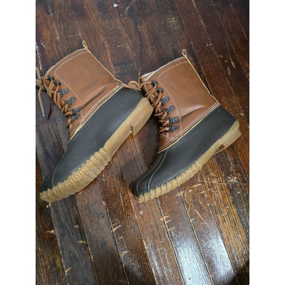 Vintage 90s ESPRIT Duck Boots Lined size 7.5 M - Picture 3 of 14